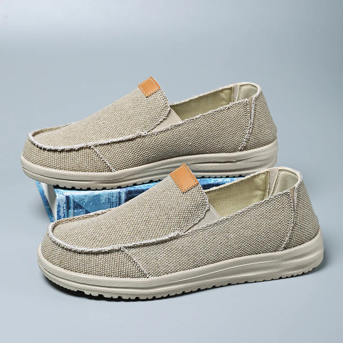 Santorini Canvas Loafers