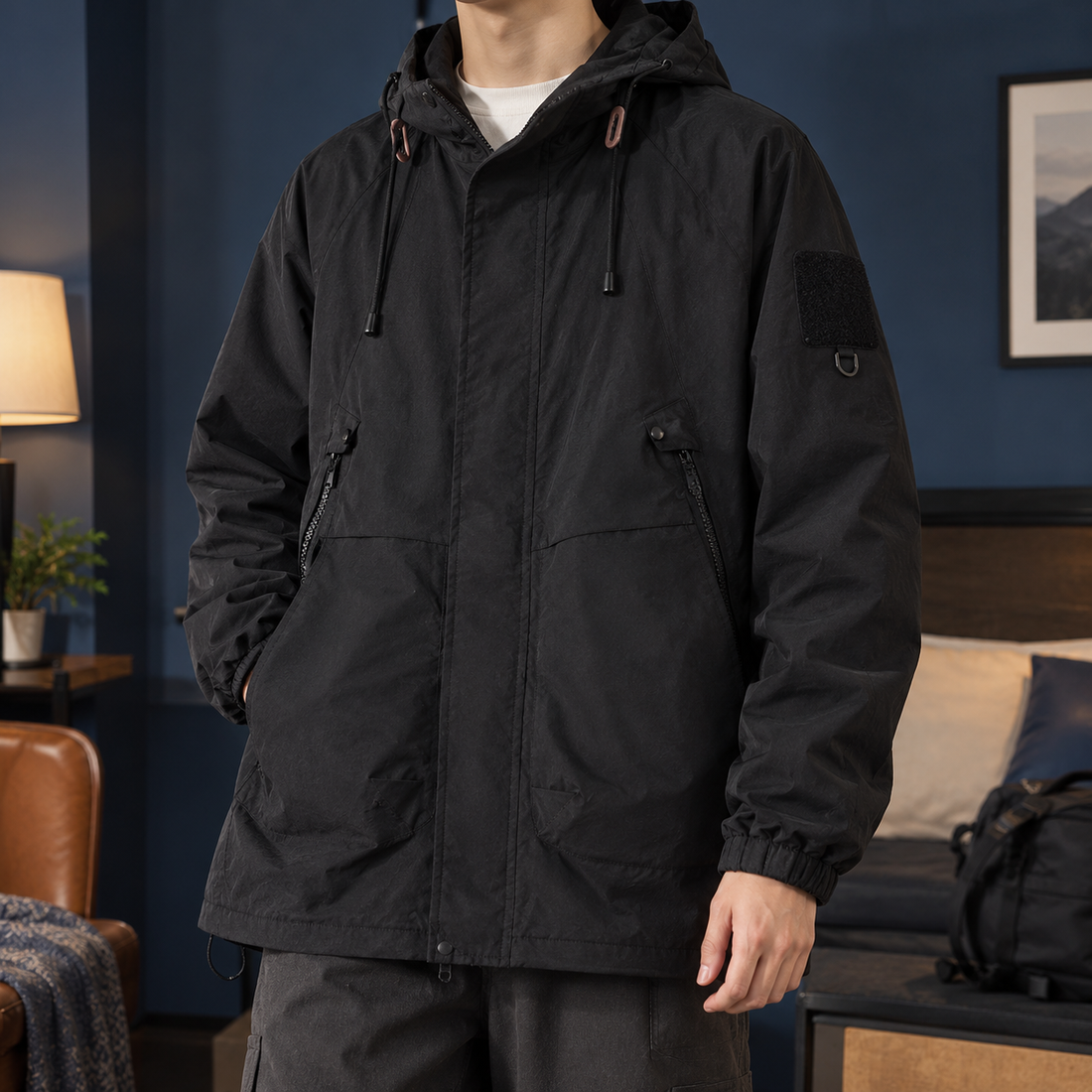 Donatien Utility Jacket - Black