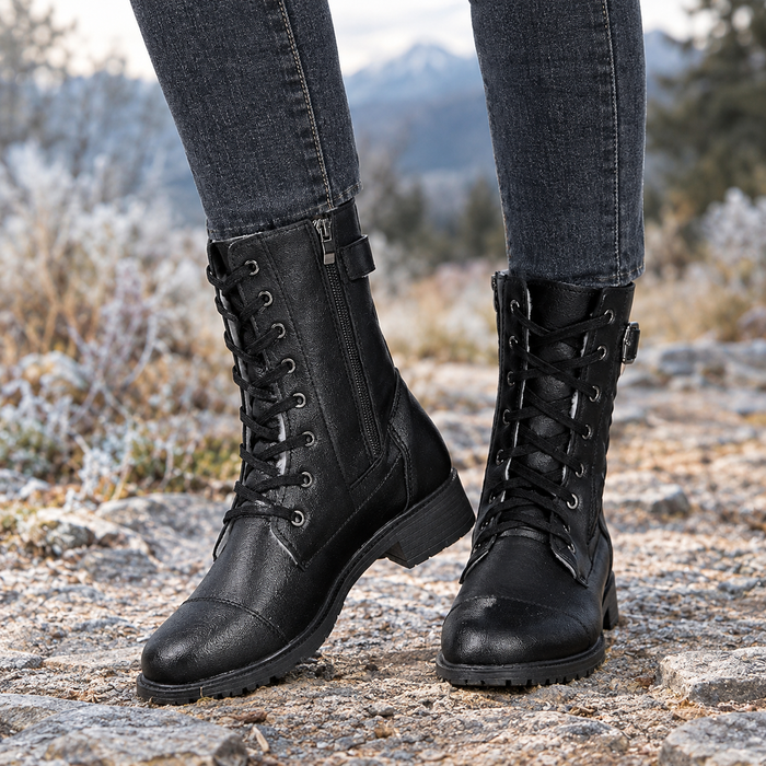 Ravenna Lace-Up Boots