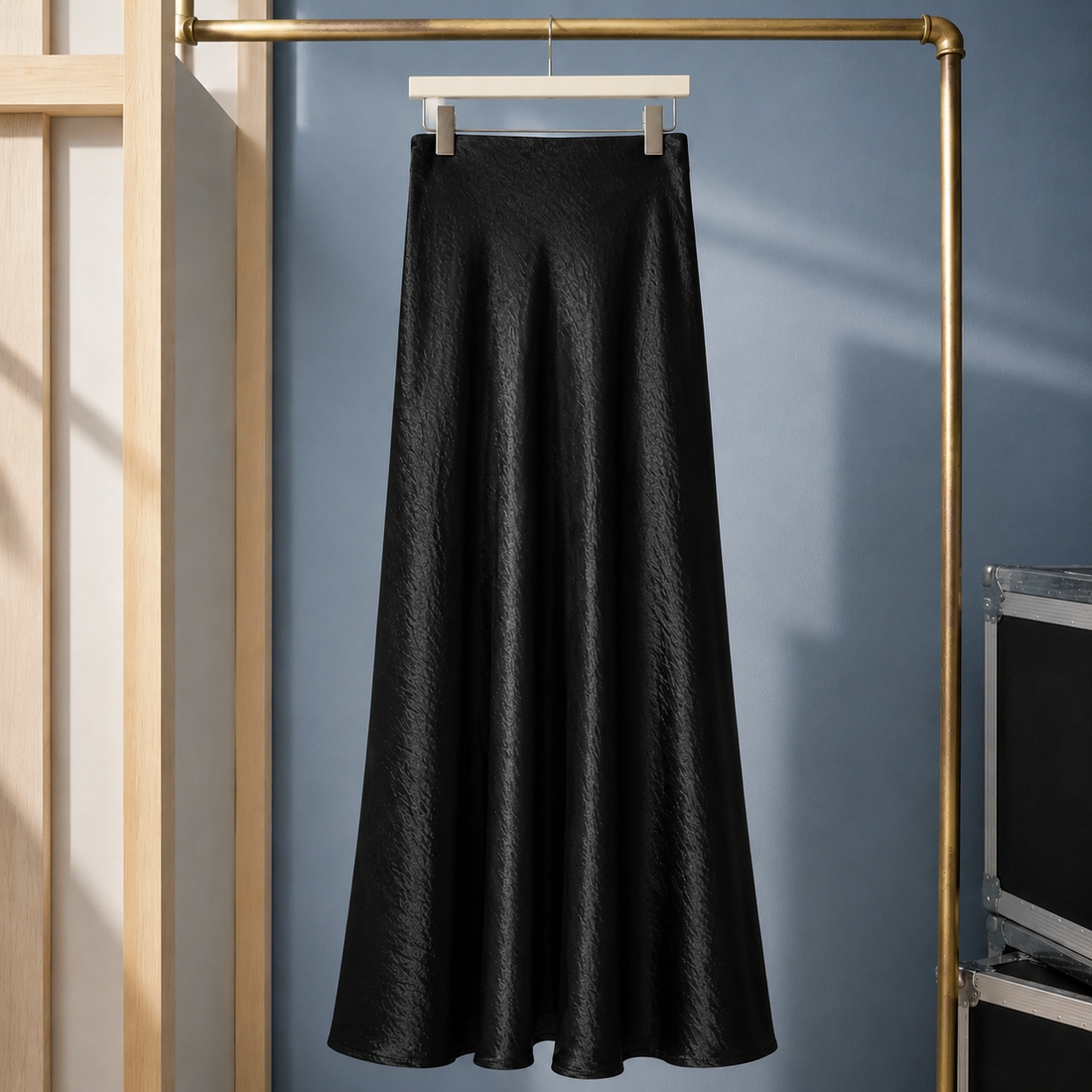 Marina Flared Skirt - Black