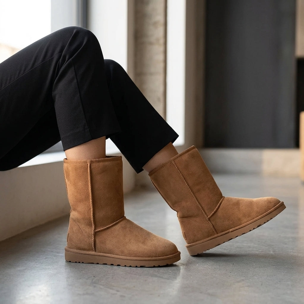Marcello Cotton Snow Boots - Beige