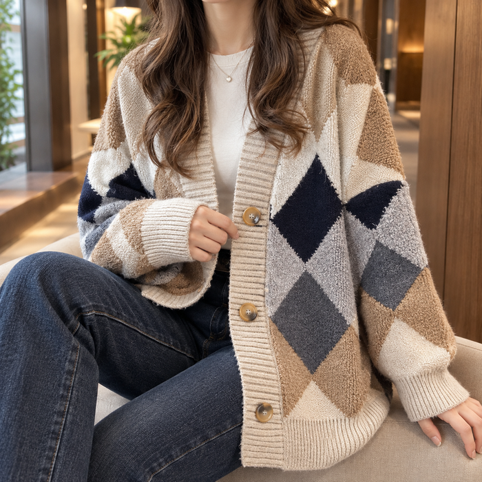 Arabelle Argyle Cardigan