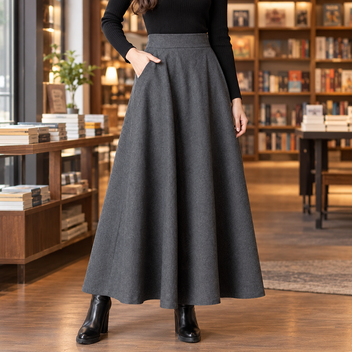 Anouska-Pearl A-Line Skirt