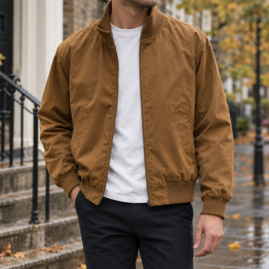 Jacob-Miles Harrington Jacket - Brown
