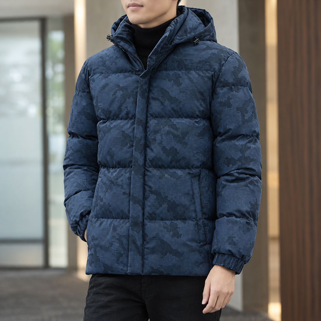 Armel Padded Jacket - Black