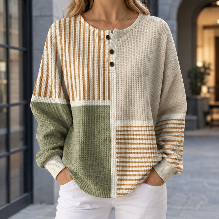 Alba-Jade Patchwork Sweater
