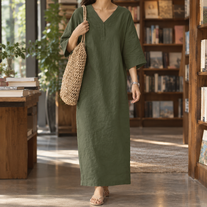 Amelia-Claire Relaxed Maxi Dress