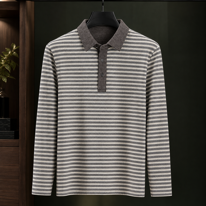 Nathaniel-Stone Striped Polo