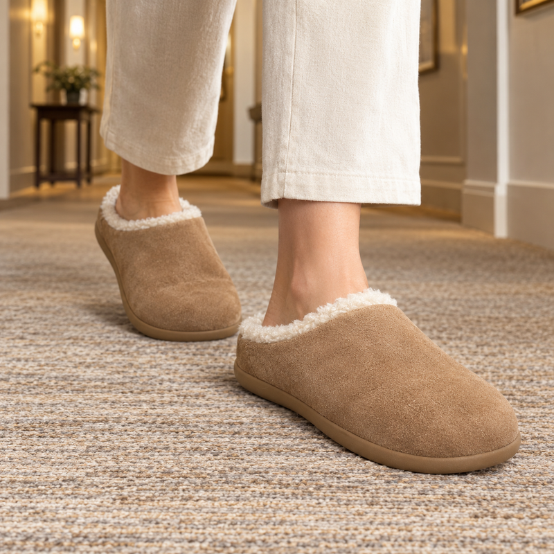 Abruzzi Wool-Lined Mules