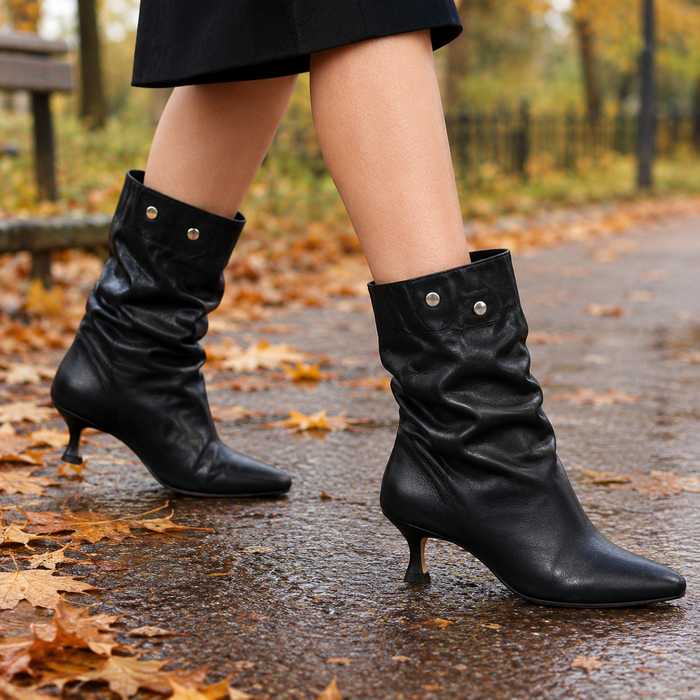 Casale-Monza Slouch Ankle Boots