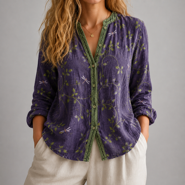 Celeste Botanical Blouse