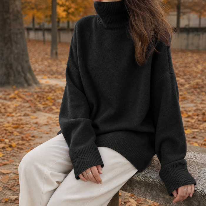 Annabel-Hope Wool Turtleneck Sweater