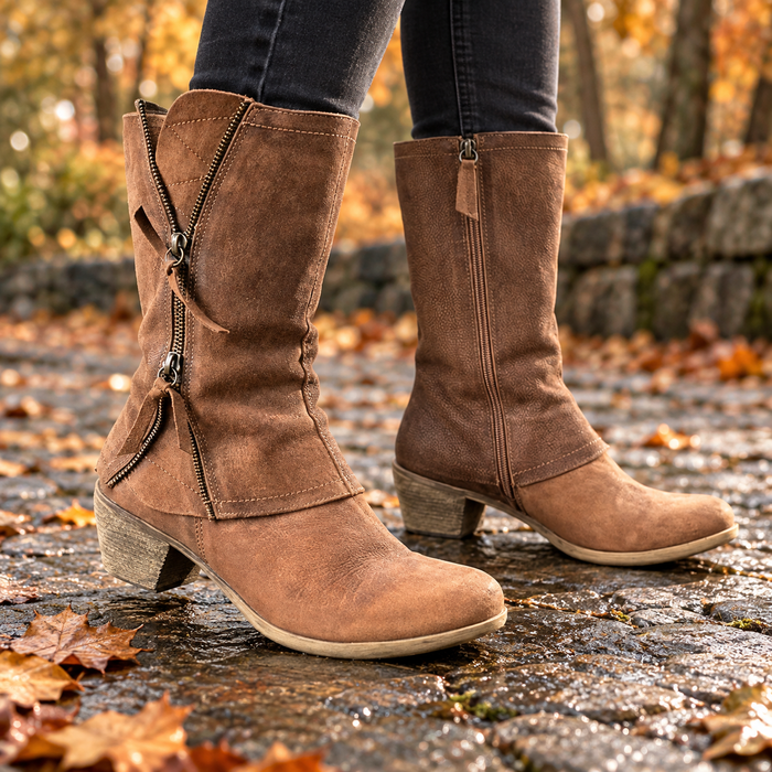 Bonacossa Side-Zip Boots