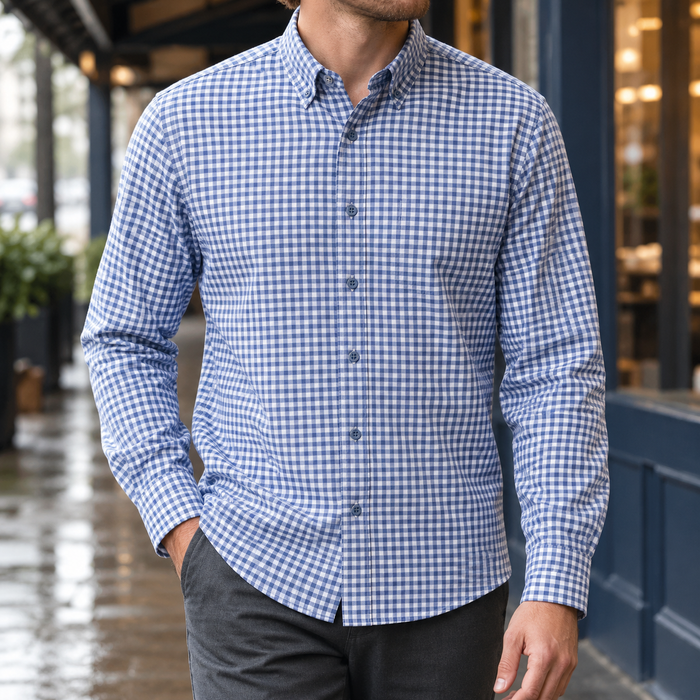Beckett-Grant Checked Shirt