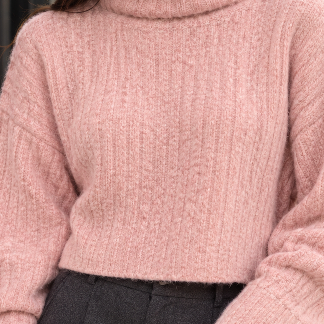 Lorelai-Jade Turtleneck Sweater - Lead Product Detail