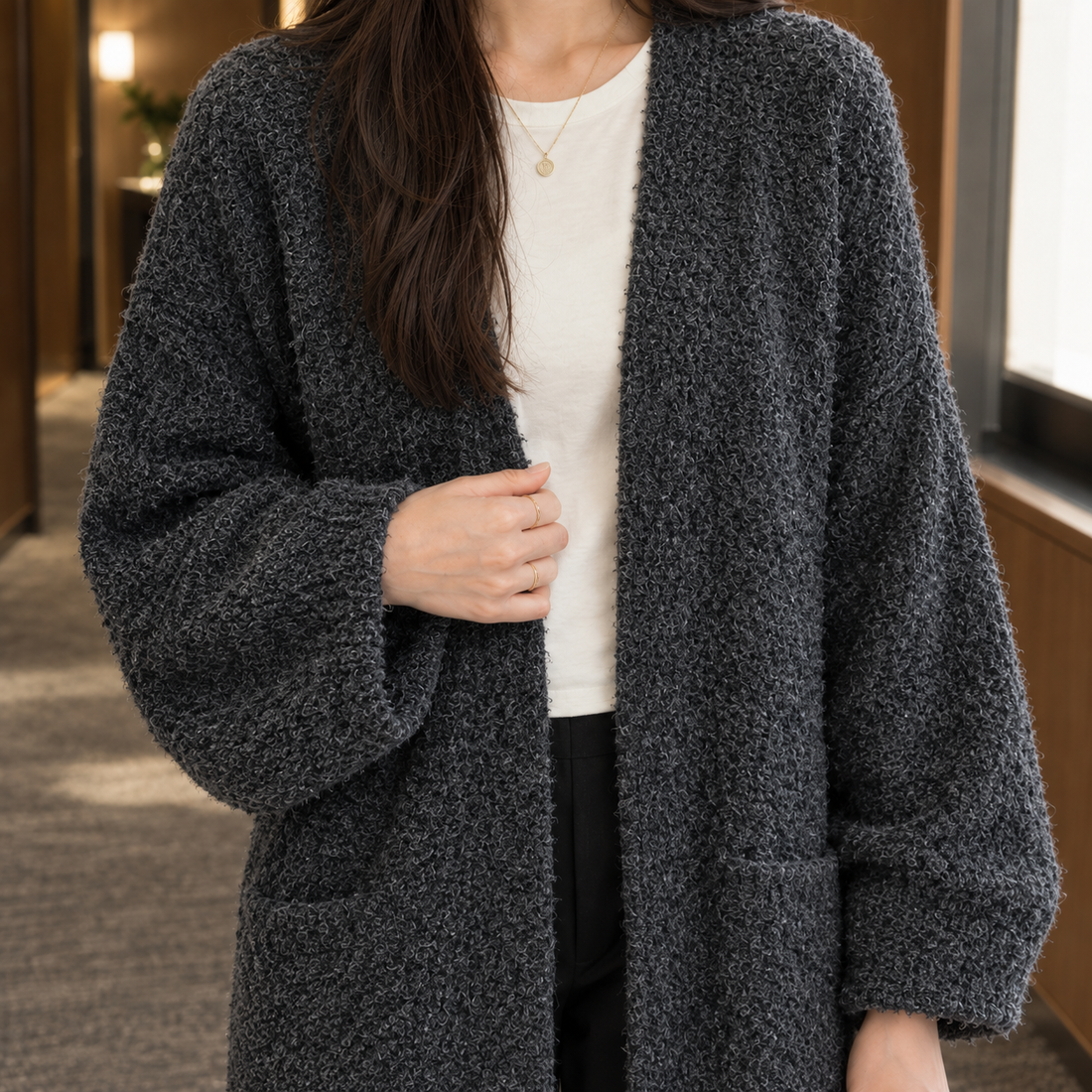 Emery Relaxed Cardigan - Lead Product Detail