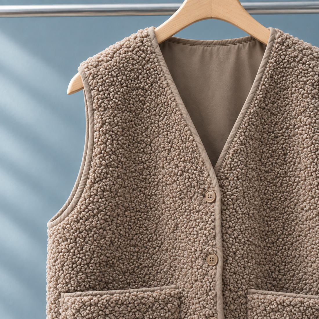 Bethany Teddy Vest - Lead Product Detail