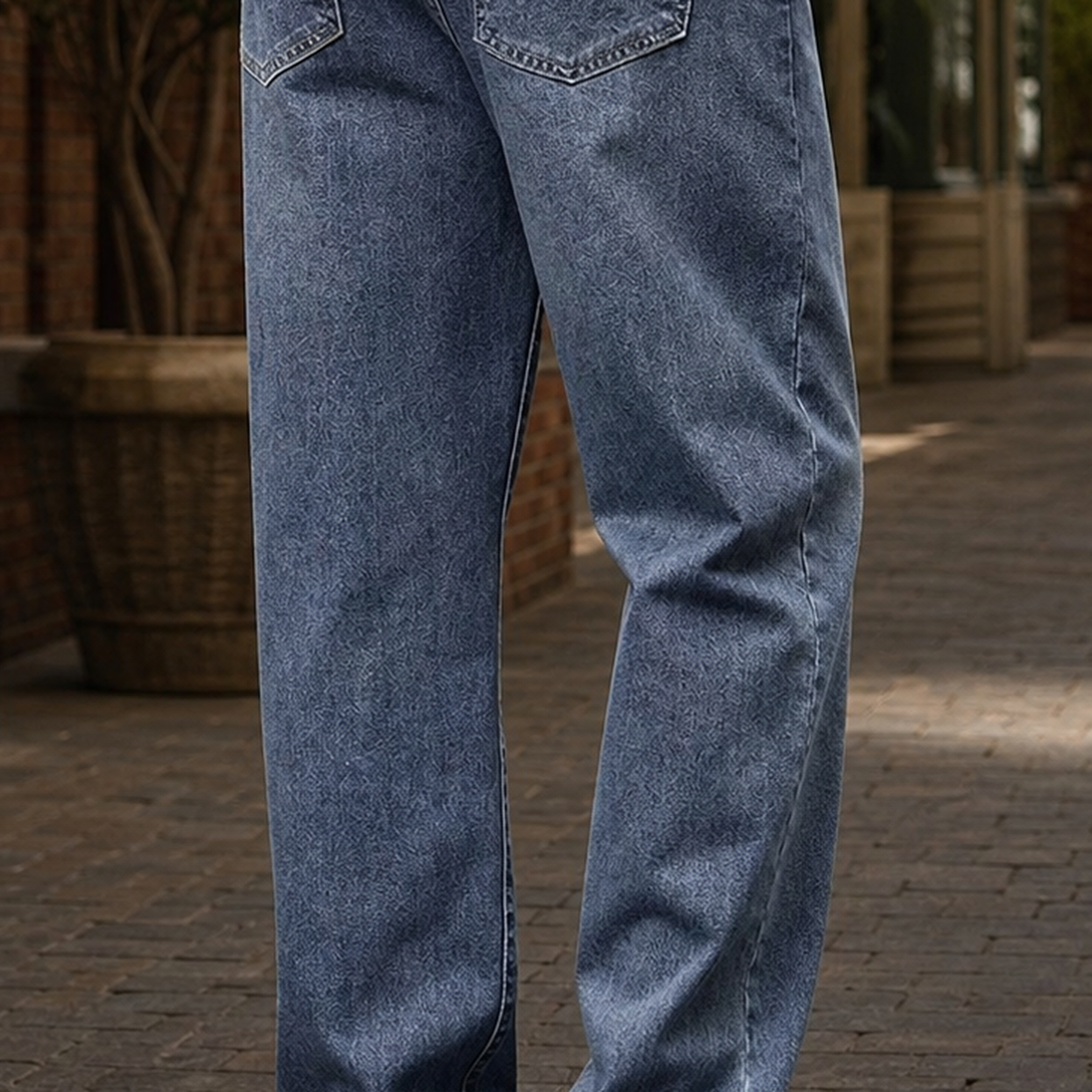 Cyprian-Jude Straight Jeans - Lead Product Detail