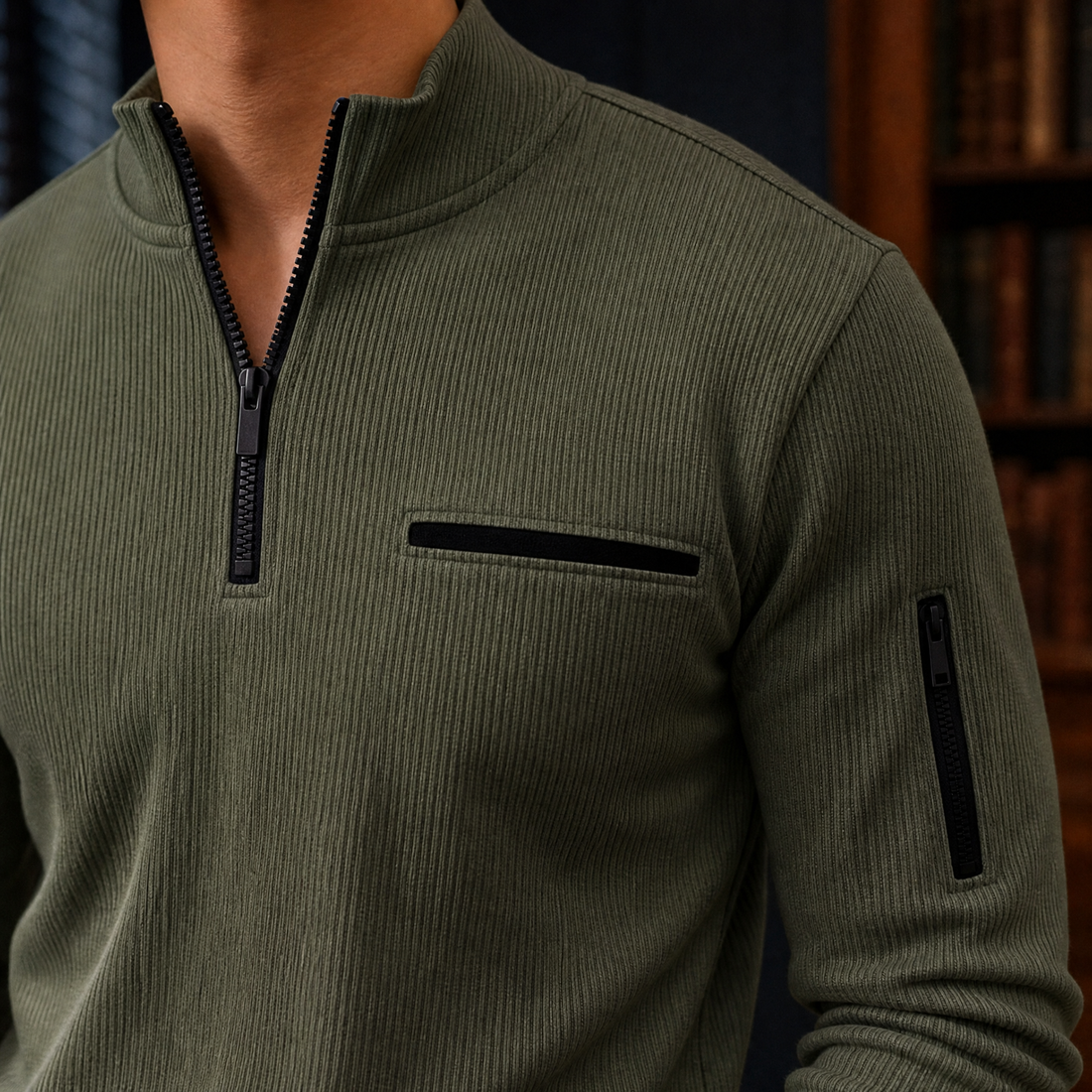 Arend Quarter Zip Sweater - Lead Product Detail