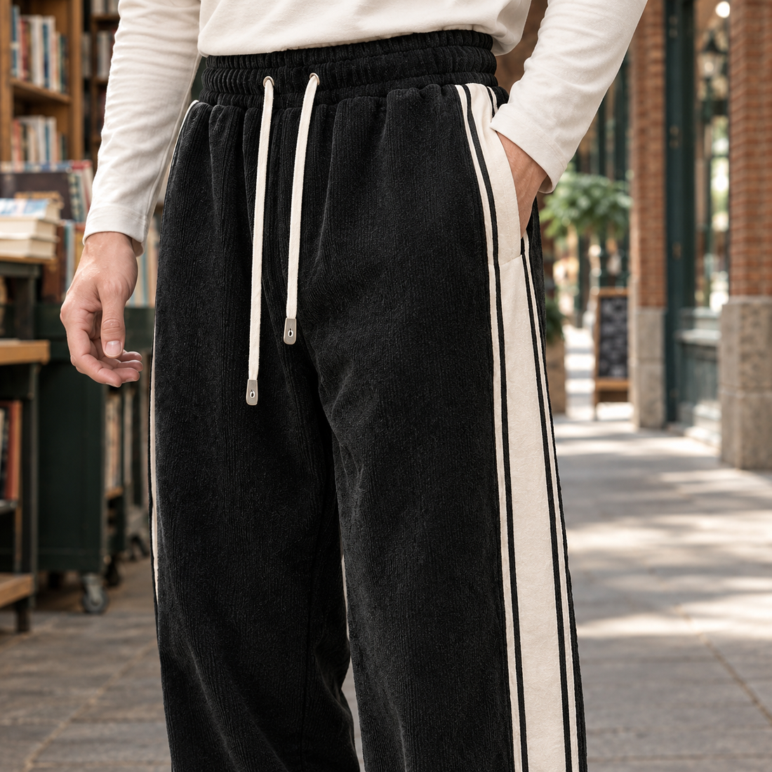 Warrick Straight Leg Pants - Lead Product Detail