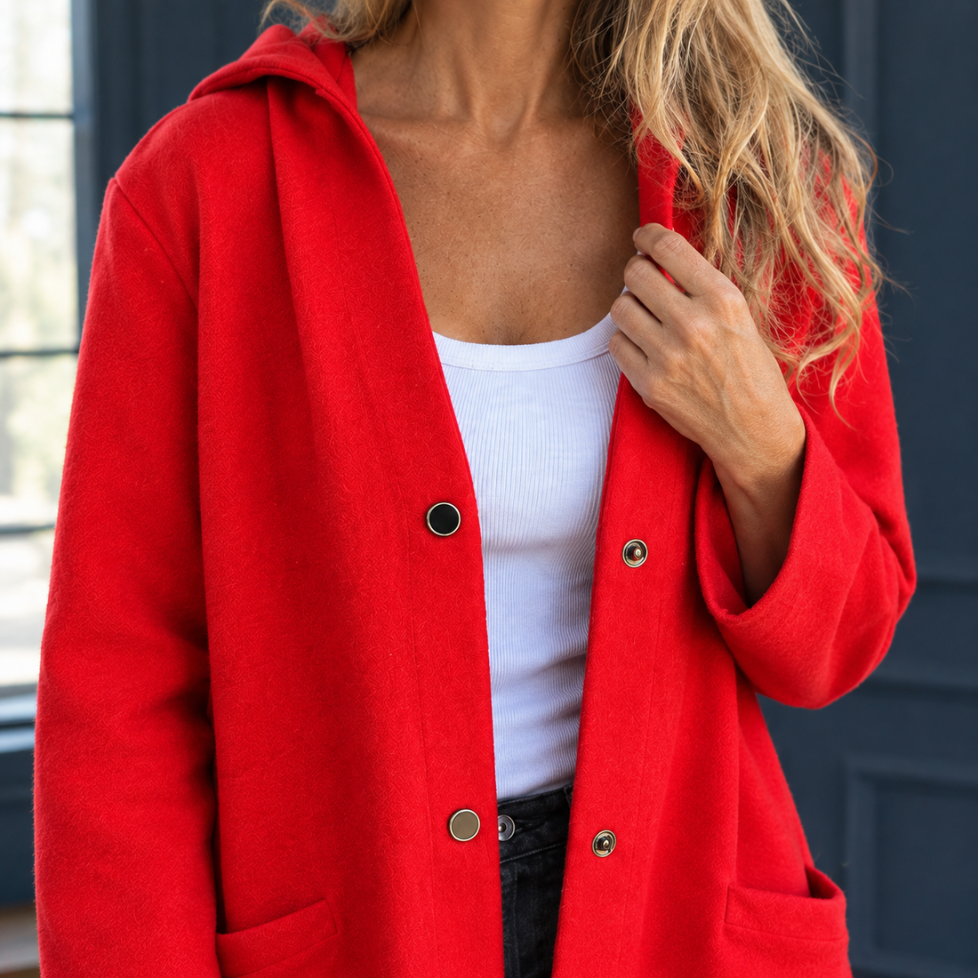 Avaline-June Cashmere Cardigan - Lead Product Detail