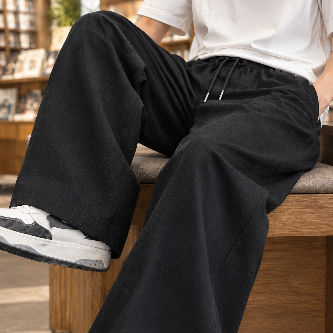 Aubin Wide Leg Pants - Lead Product Detail