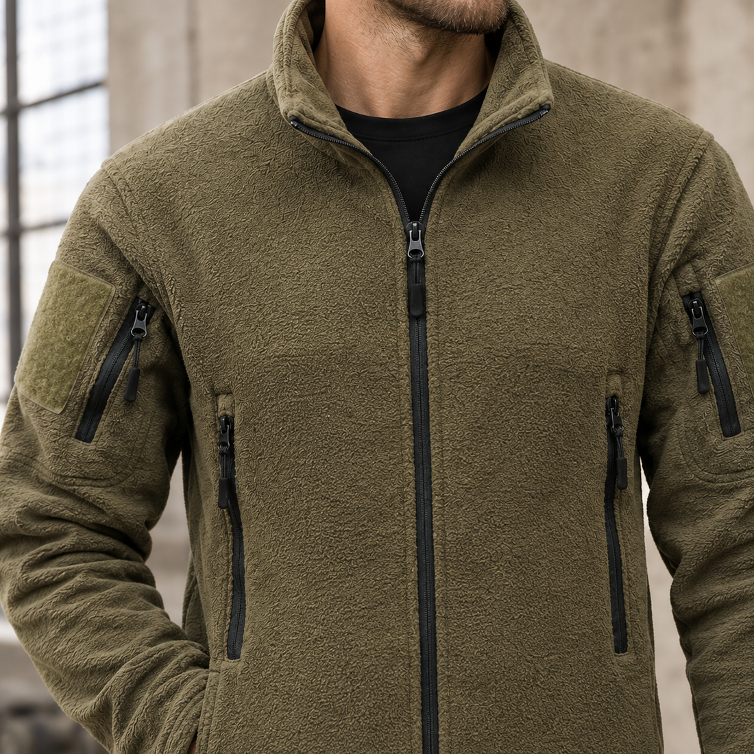 Cyprian Tactical Jacket - Lead Product Detail