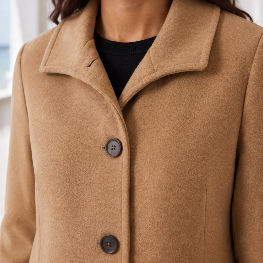 Aimee Wool Coat - Lead Product Detail