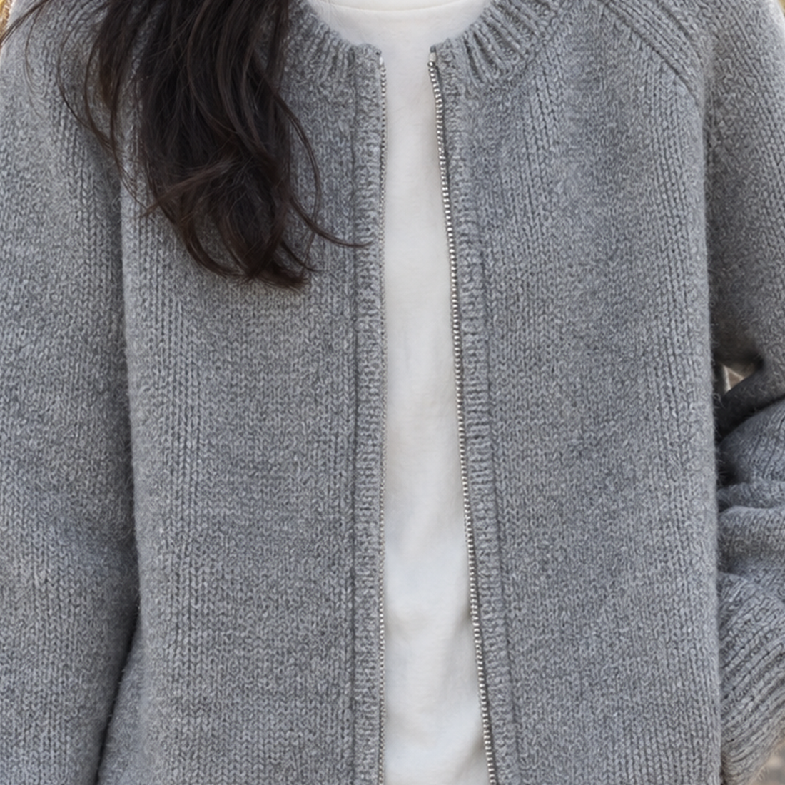 Nora-Skye Zip Cardigan - Lead Product Detail
