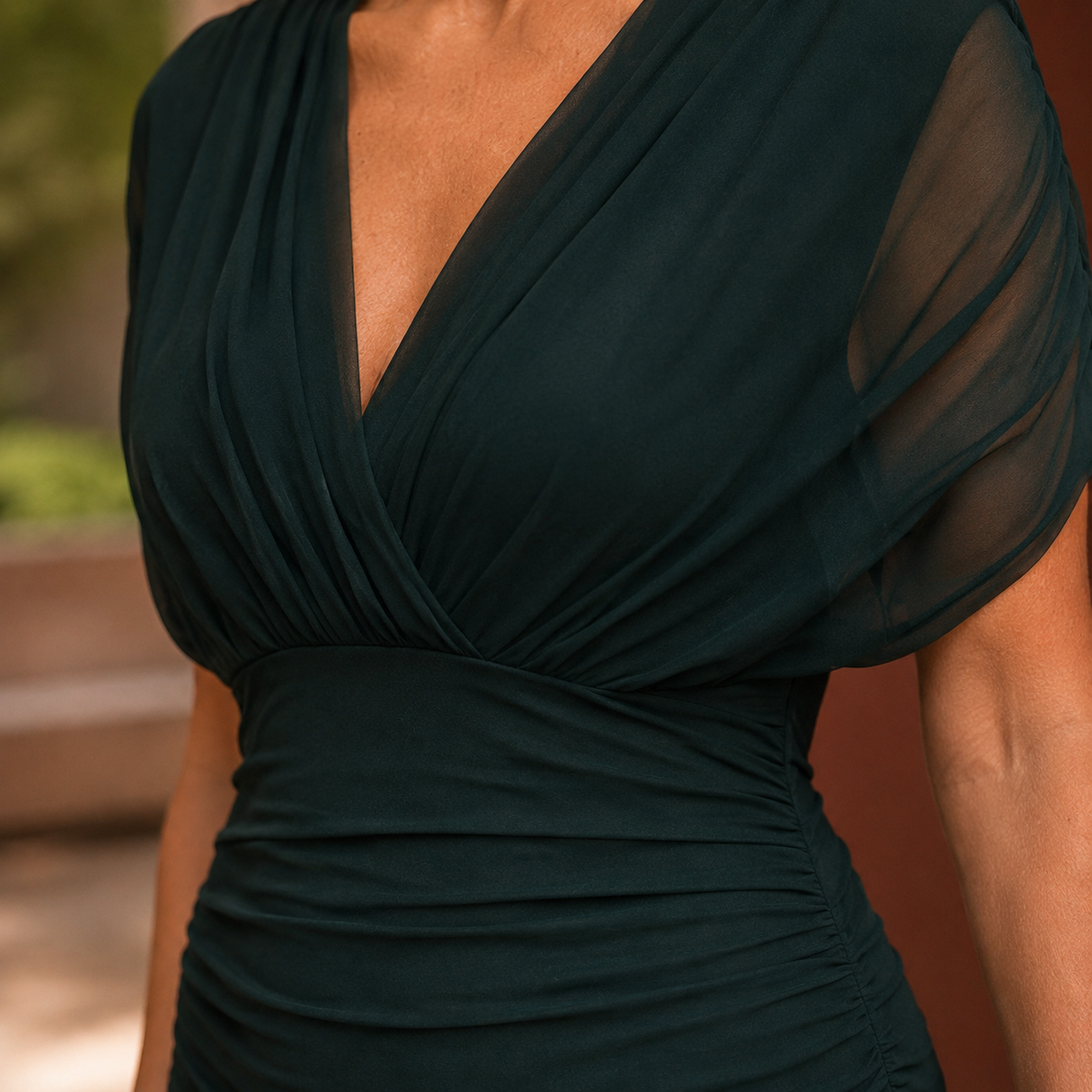 Lydia-Hope Wrap Maxi Dress - Lead Product Detail