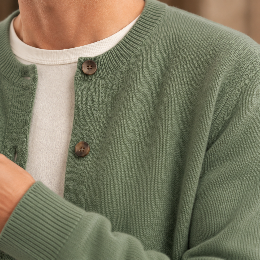 Severin Soft Knit Sweater - Lead Product Detail