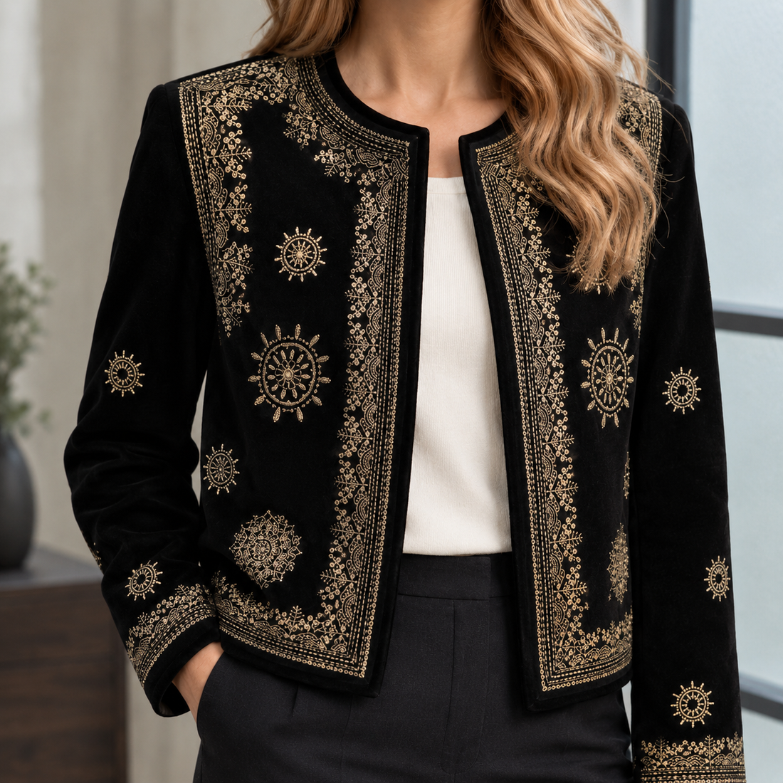 Calla-Rose Patterned Jacket - Lead Product Detail