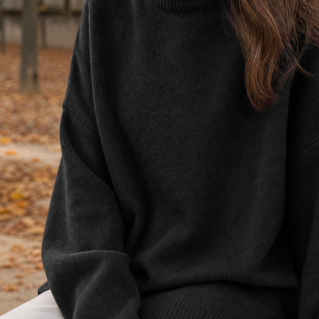 Annabel-Hope Wool Turtleneck Sweater - Lead Product Detail