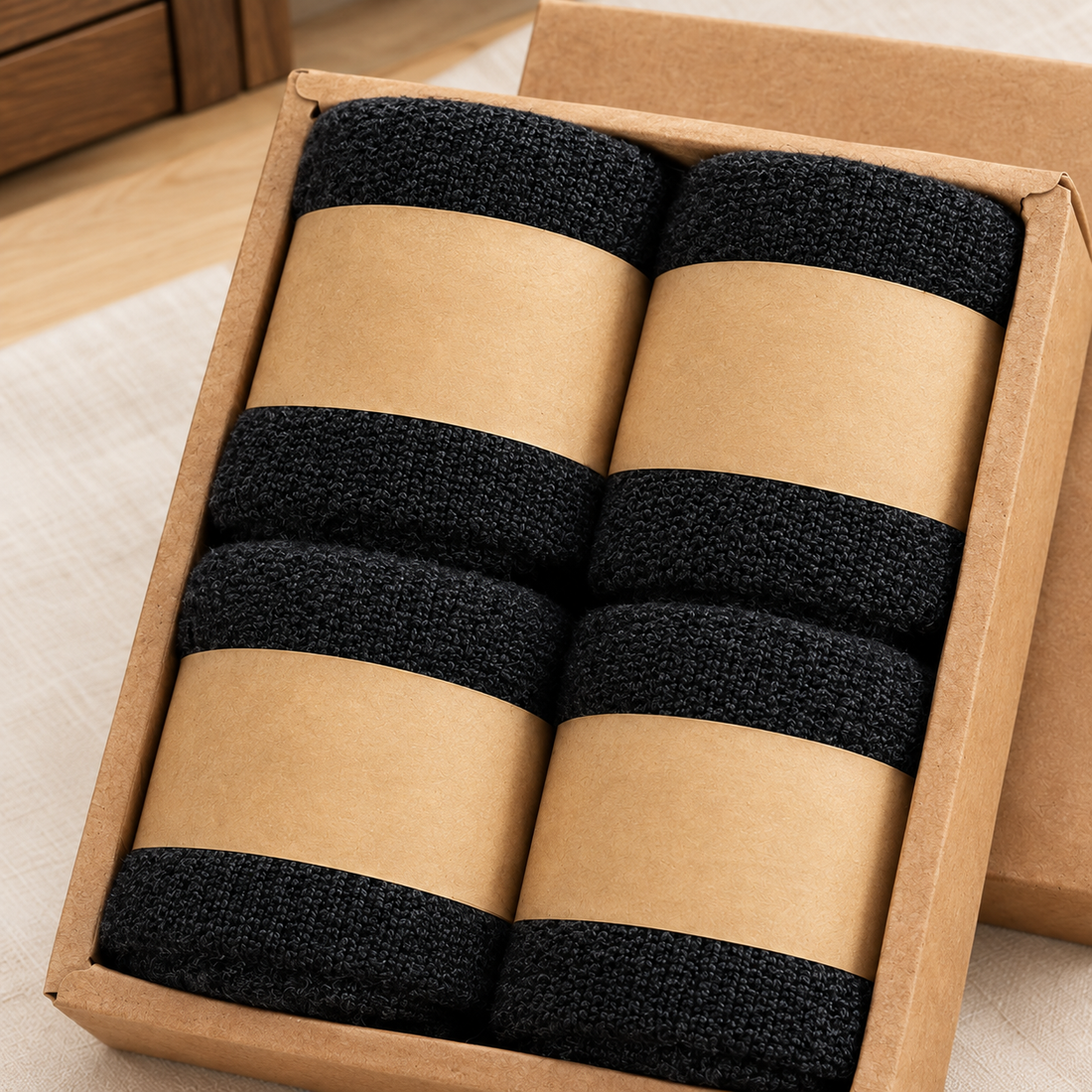 Theo-Cole Merino Wool Socks - Lead Product Detail