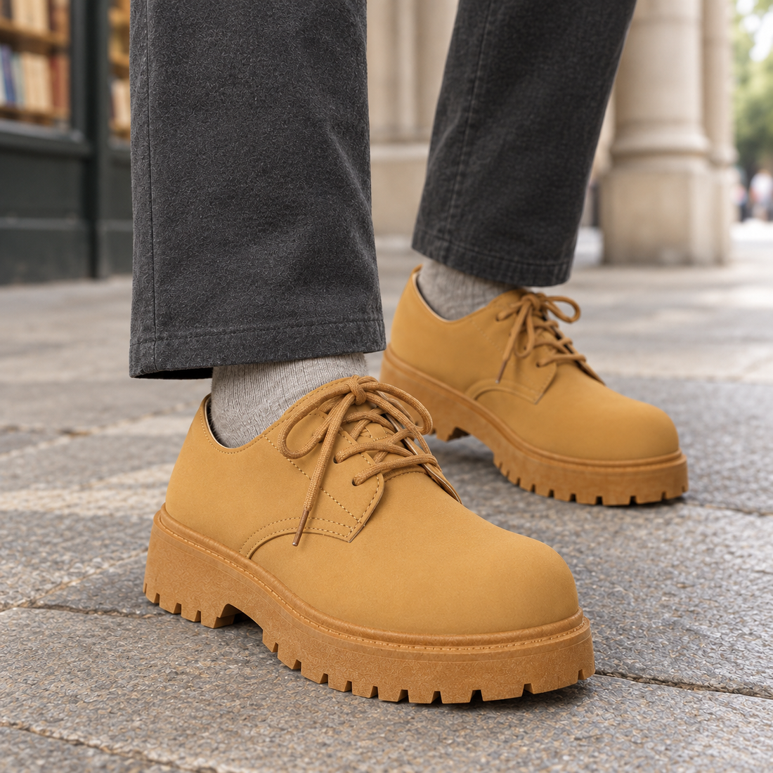Sarzana Chunky Derbies - Lead Product Detail