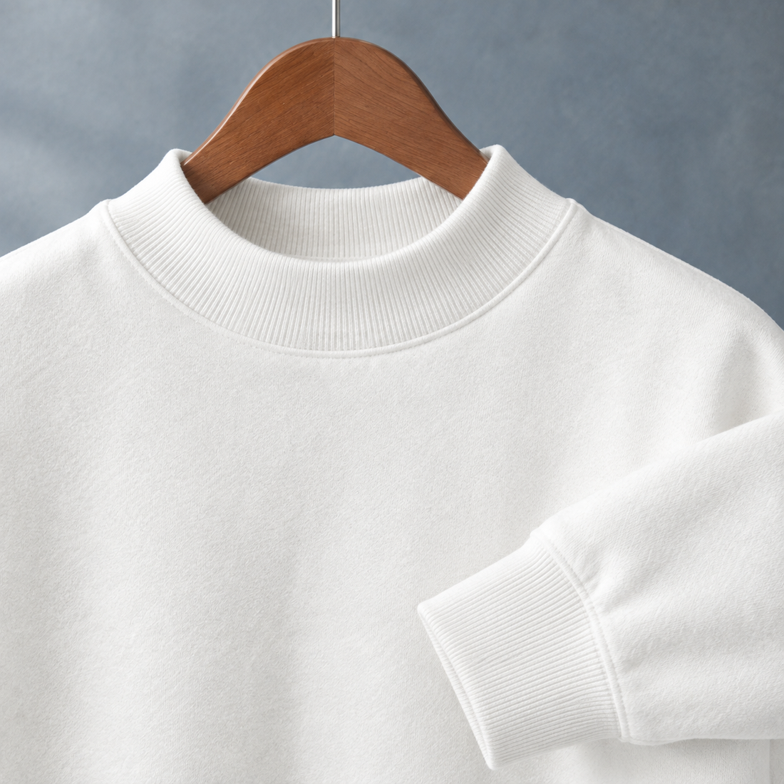 Philippa-Belle Mock Neck Sweatshirt - Lead Product Detail