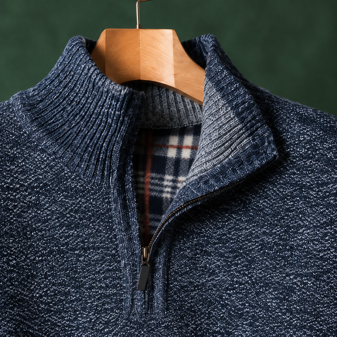 Tristan Quarter-Zip Sweater - Lead Product Detail
