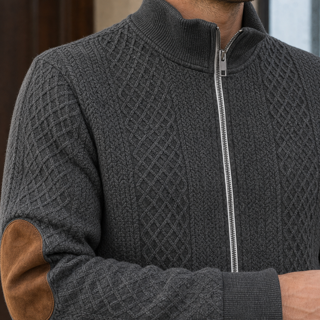 Cooper-James Quilted Jacket - Lead Product Detail