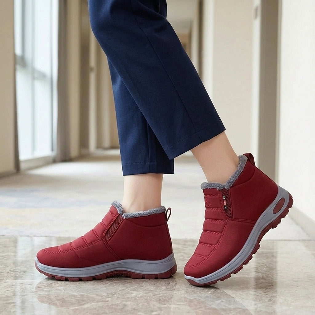 Rivello Fleece-Lined Boots - Lead Alternate View