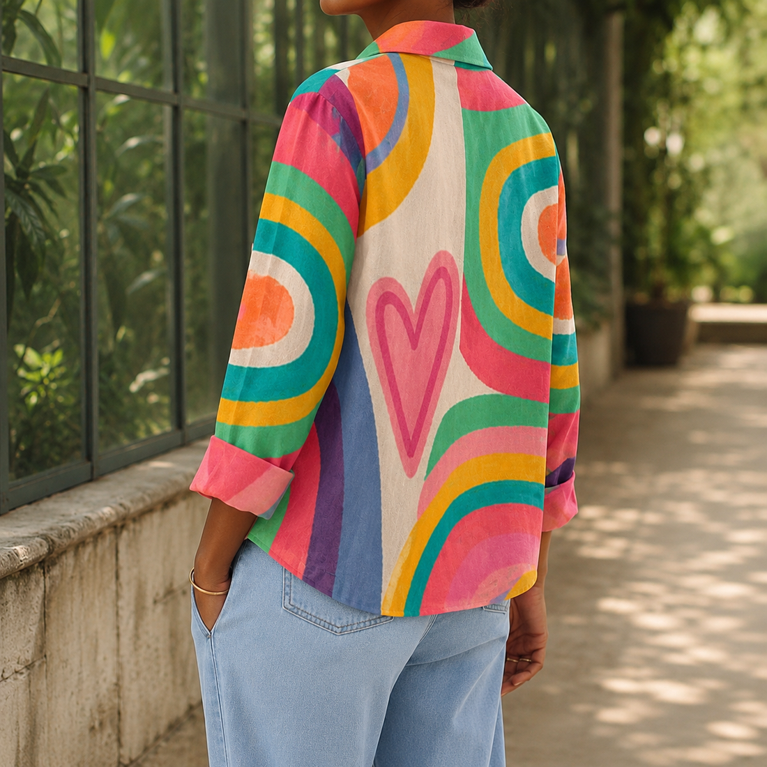 Saskia Relaxed Blouse - Lead Alternate View