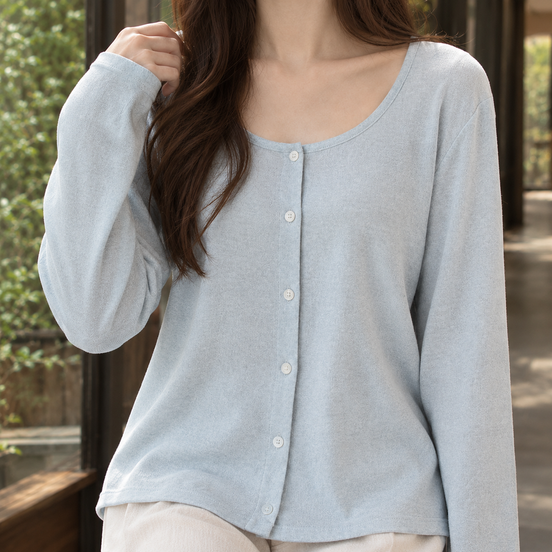 Michelle Linen Cardigan - Lead Product Detail