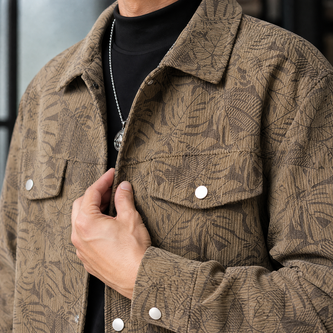 Mateo-Lane Printed Jacket - Lead Product Detail