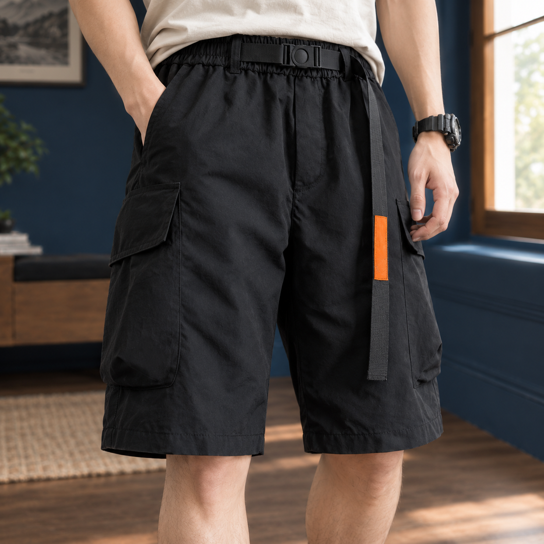 Ezra Utility Shorts - Lead Product Detail