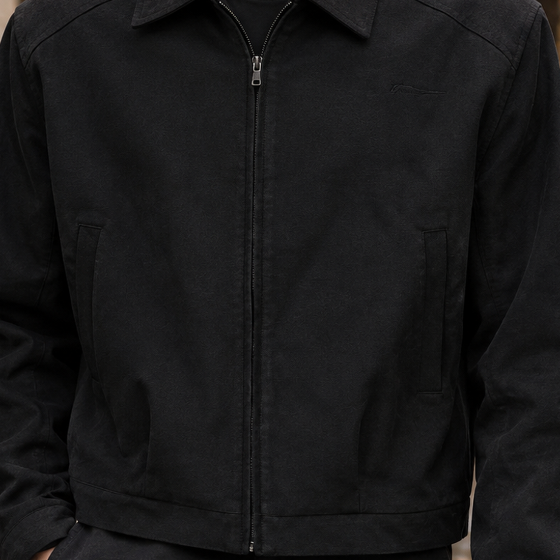 Ludovic-Jude Zip Jacket - Lead Product Detail