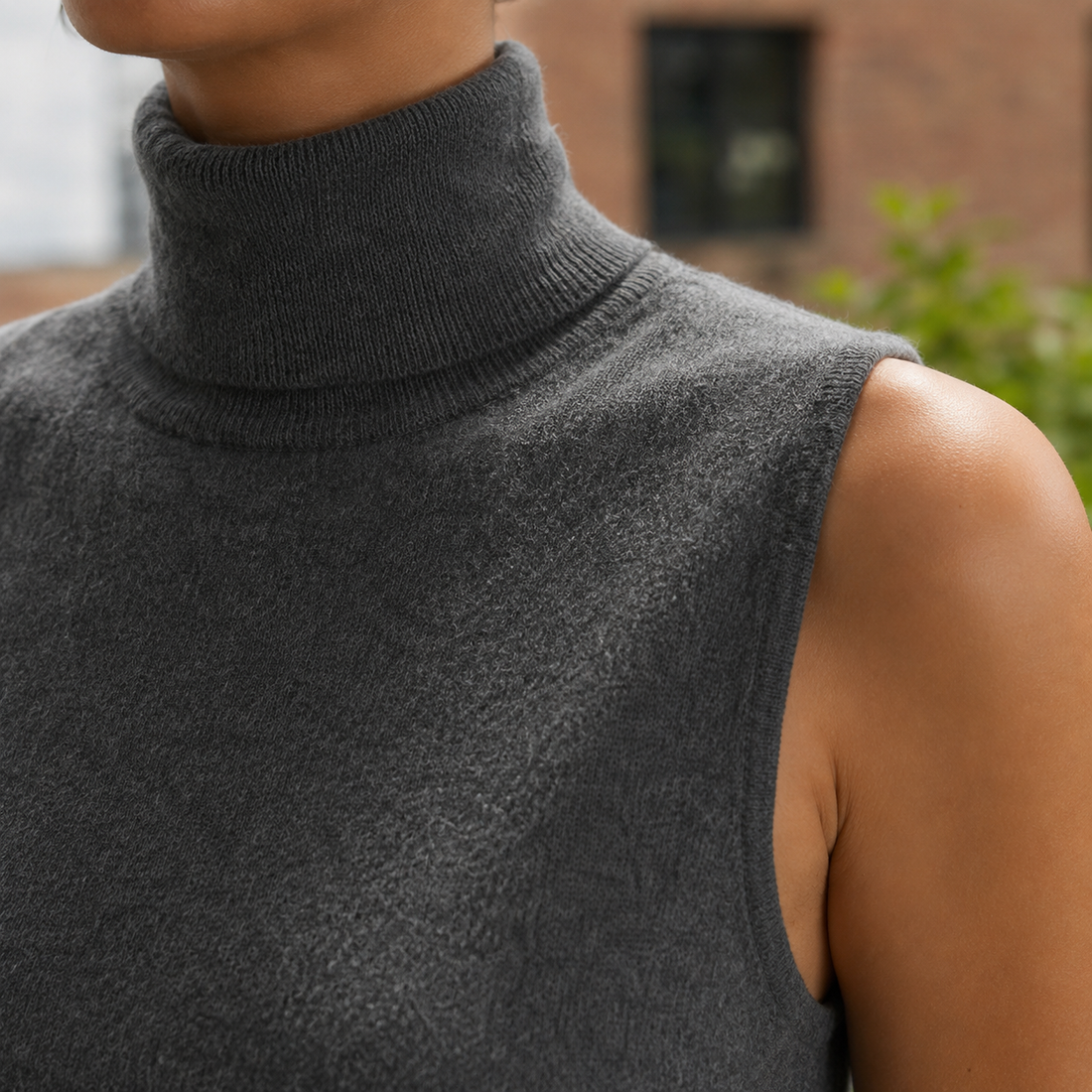 Daphne Turtleneck Sweater - Lead Product Detail