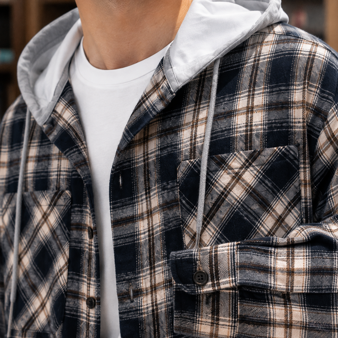 Remy Hooded Jacket - Lead Product Detail