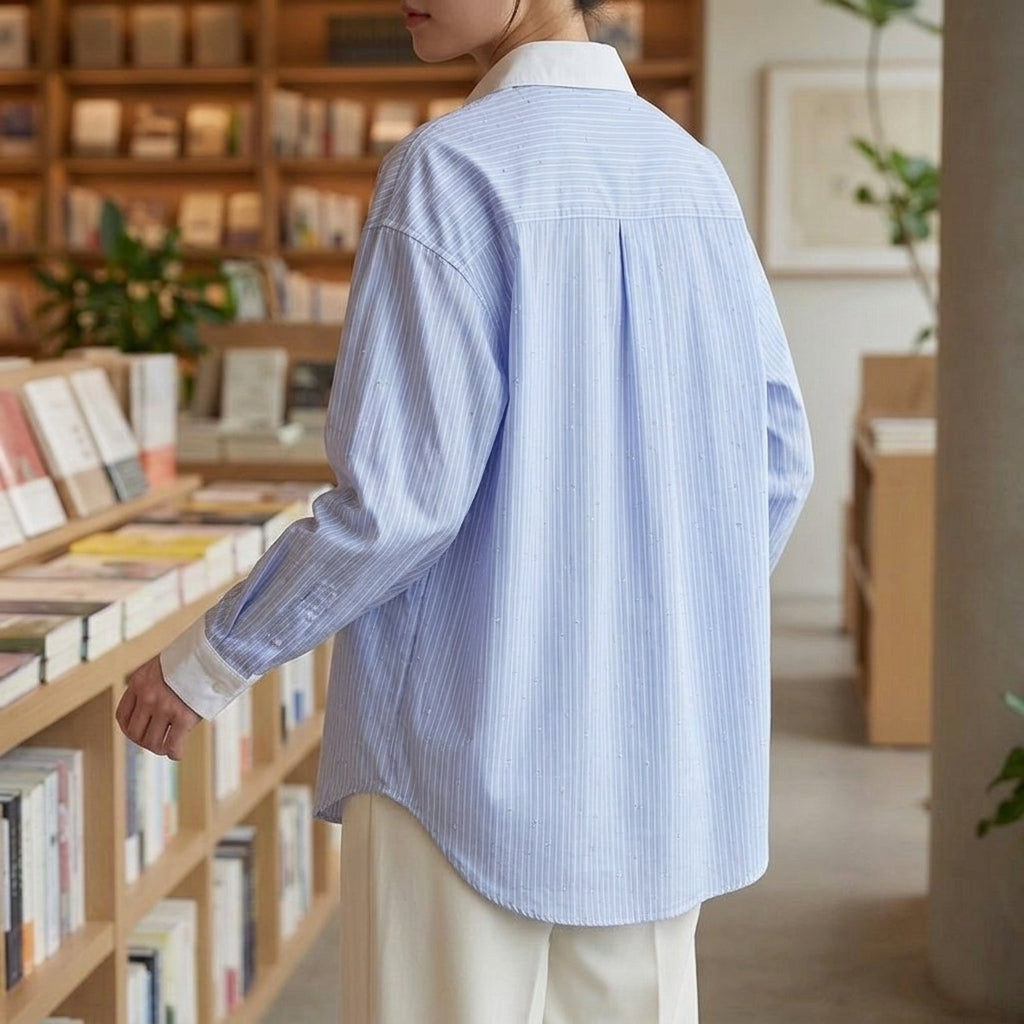 Celeste Collared Shirt - Lead Alternate View