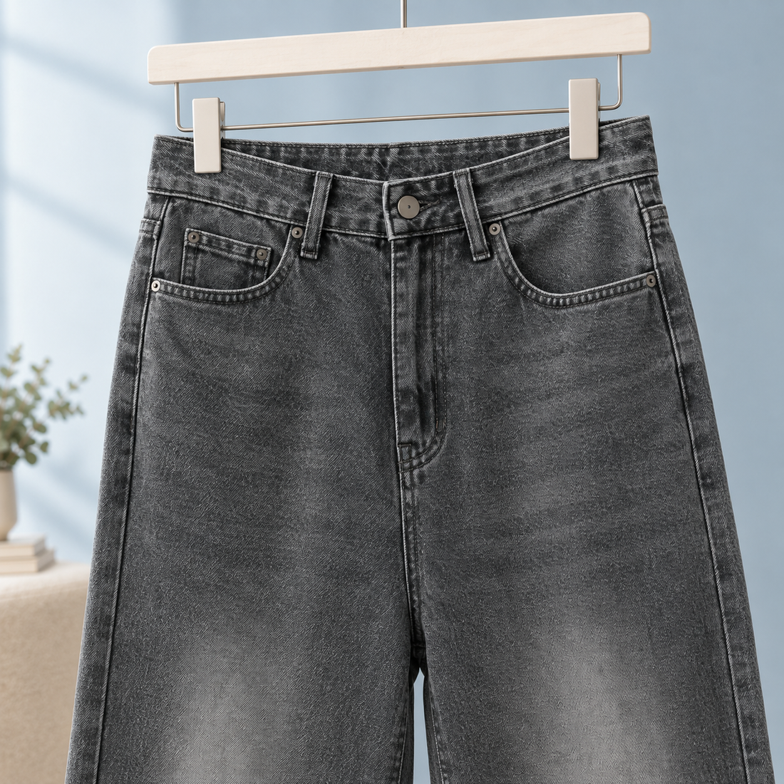 Christabel Wide Leg Jeans - Lead Product Detail