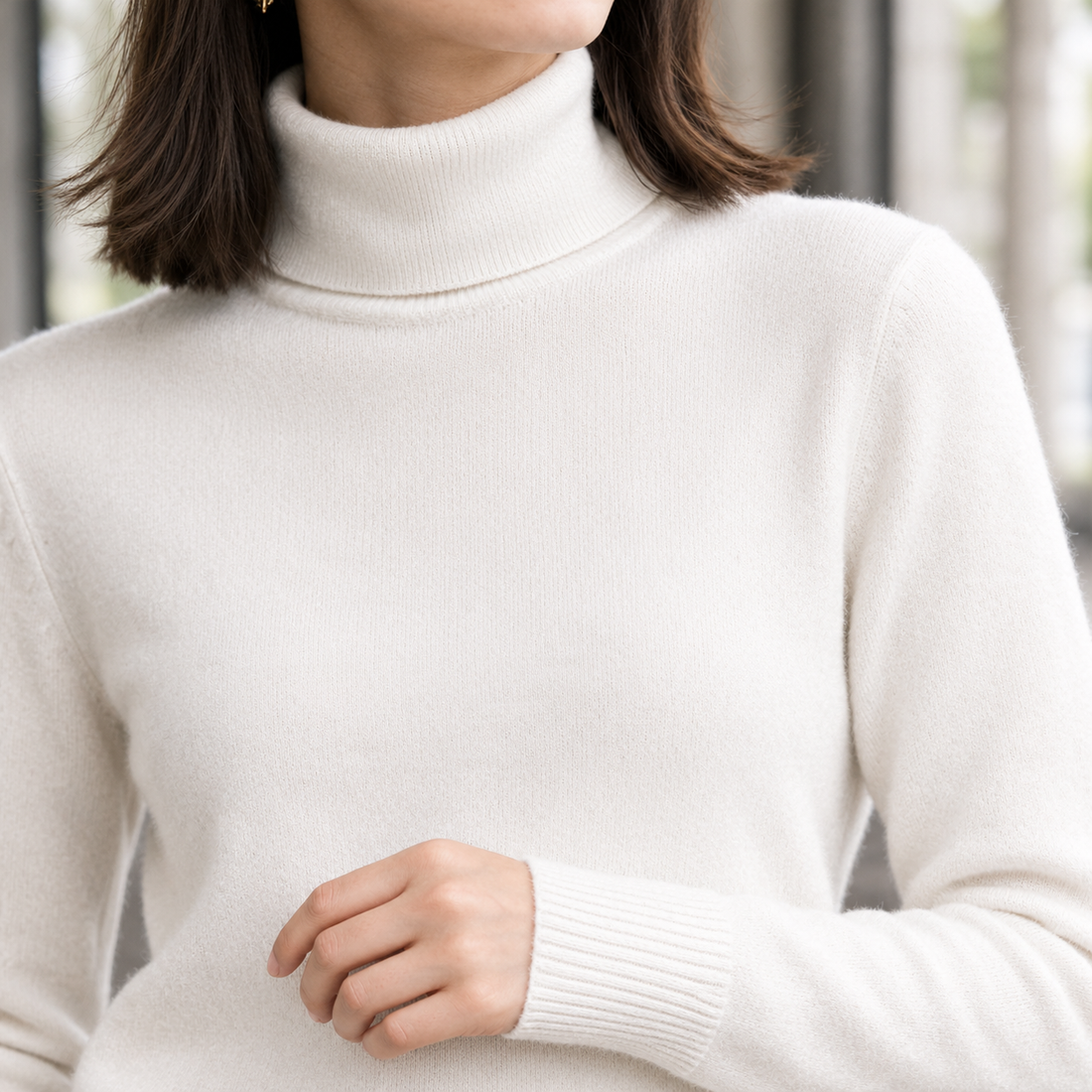 Nicole Turtleneck Sweater - Lead Product Detail