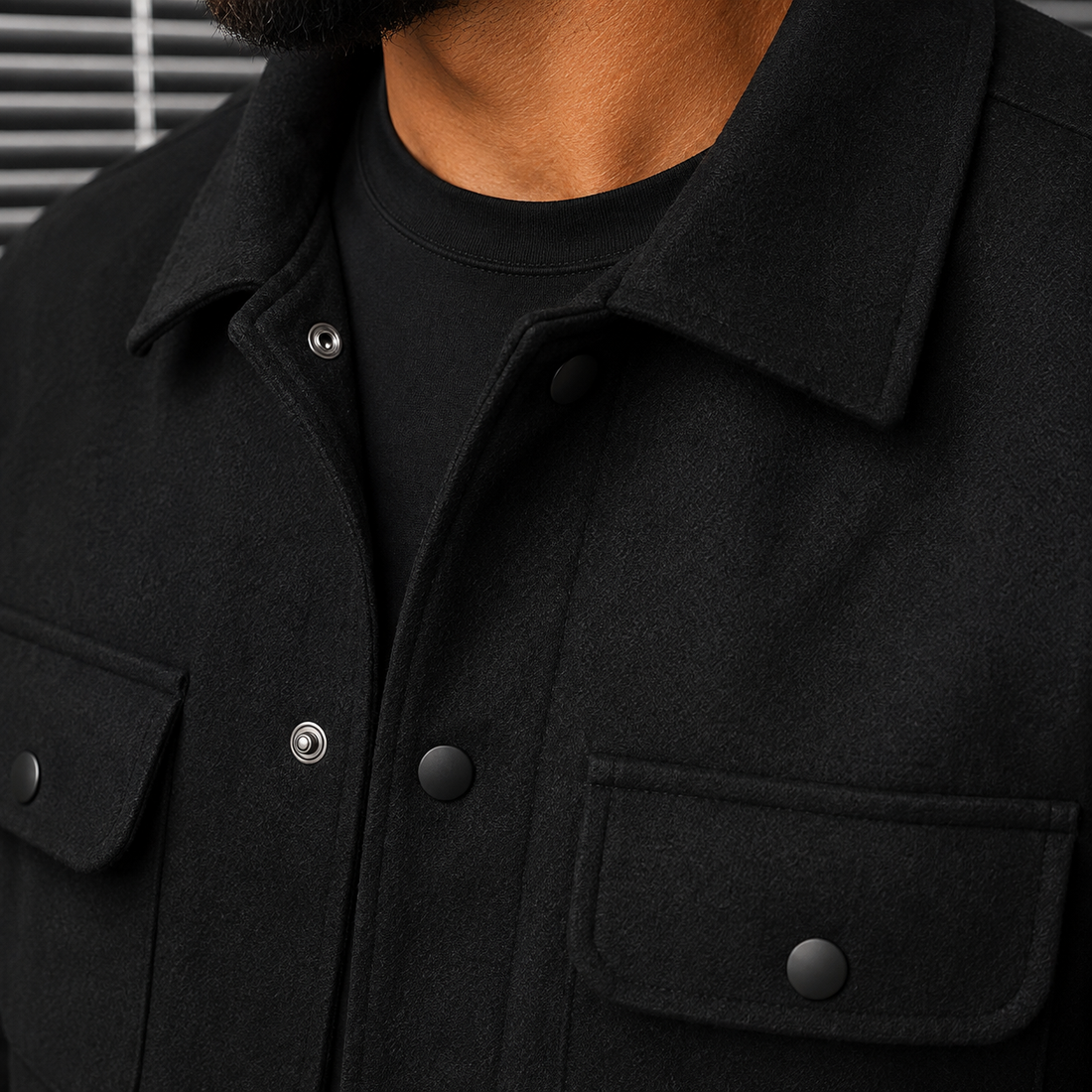 Wilder Pocket Jacket - Lead Product Detail